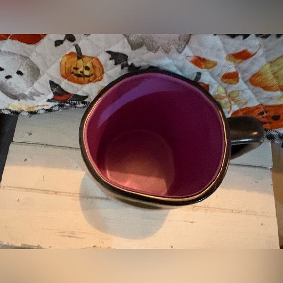 Rae Dunn Black and Purple Witch Mug - Picture 3 of 4